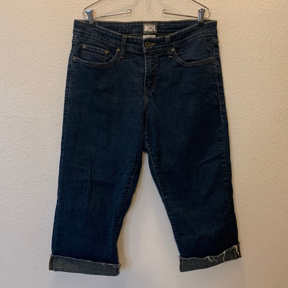 Levi’s perfectly Shaping straight 512 jeans capri